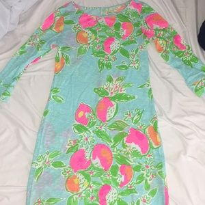 Lilly Pulitzer 3/4 sleeve dress